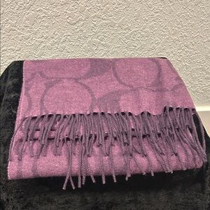 Coach Signature C logo Scarf